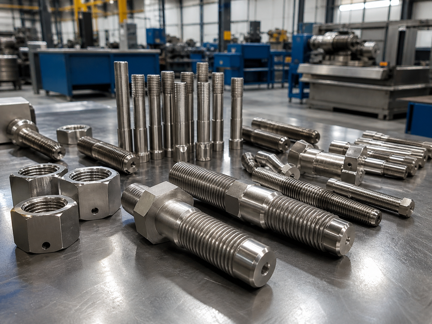 Precision hardware and plant spares